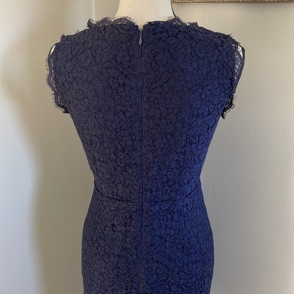 Adrianna Papell lace navy dress - Picture 7 of 16